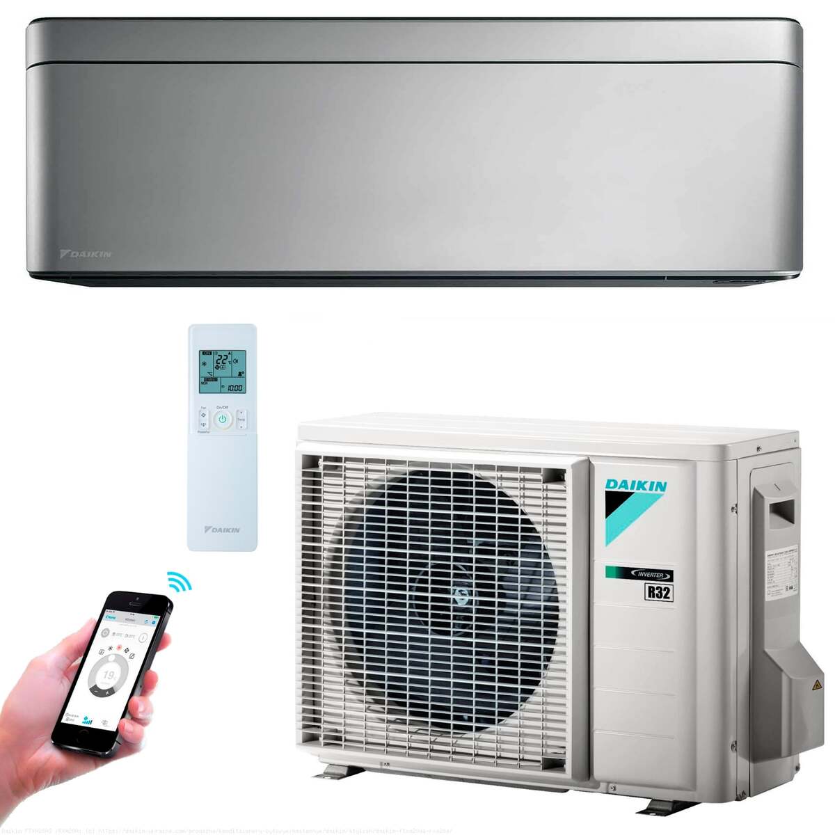 Daikin Stylish Silver